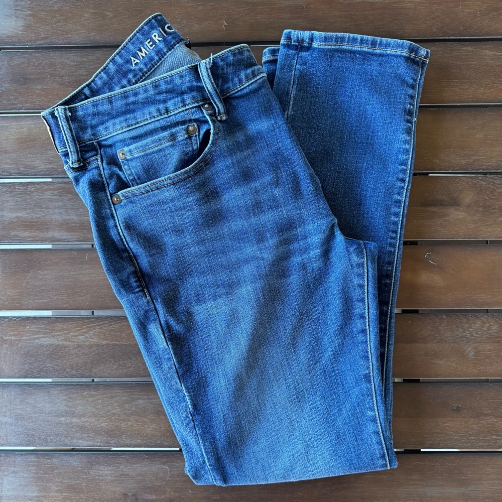 American Eagle AirFlex+ Slim Jeans, size 34x32